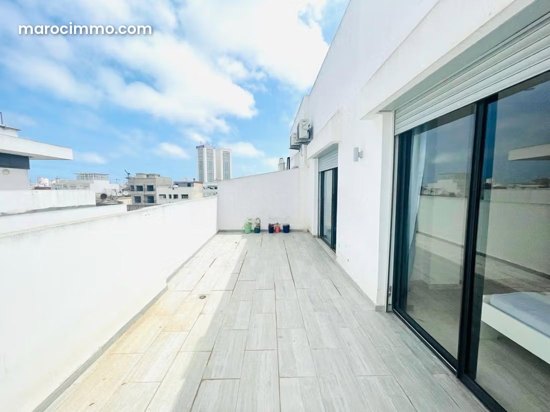 Furnished Apartment with Two Terraces, Maarif, Casablanca — Casablanca