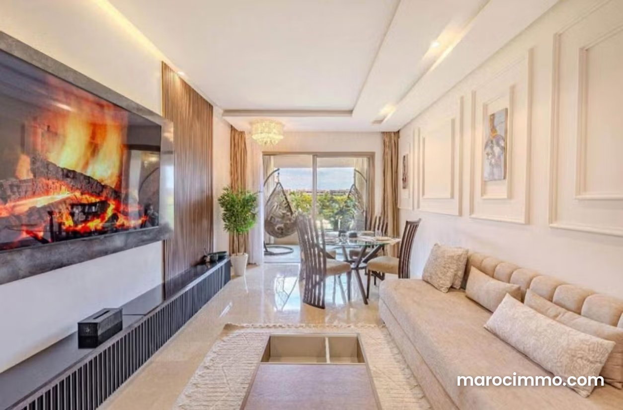 Furnished 70 m² Apartment, Guéliz, Marrakech, Mountain Views — Marrakesh