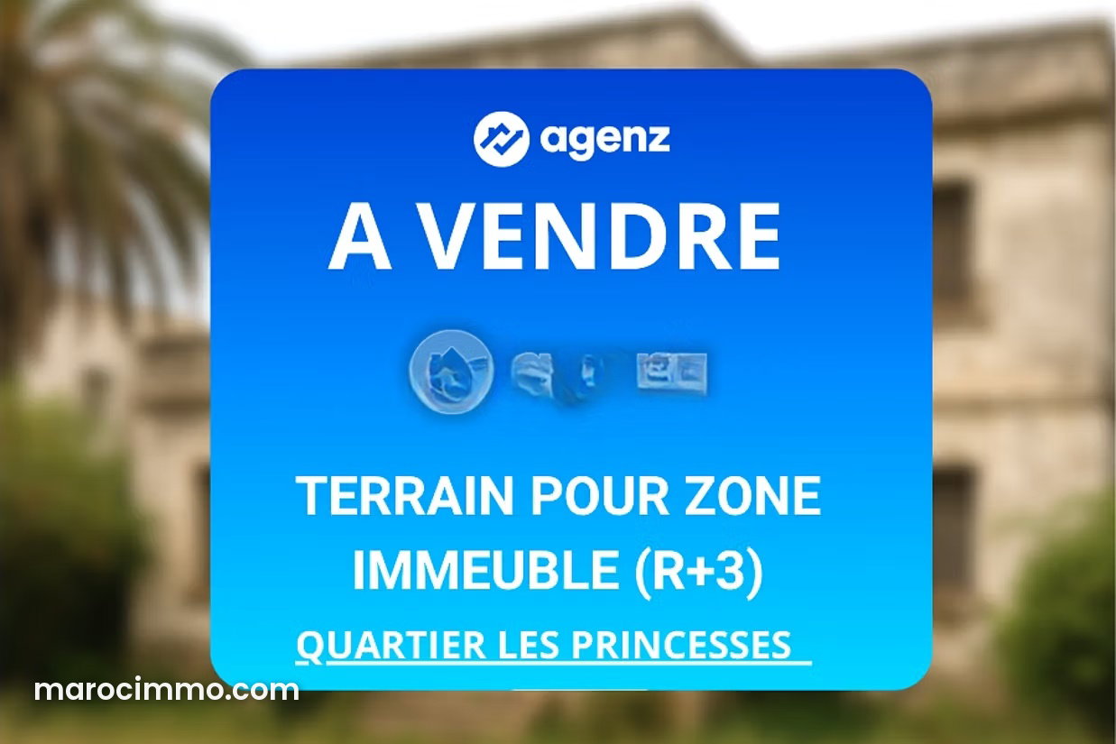 674 sqm R3-zoned development plot, Les Princesses, Casablanca — Casablanca