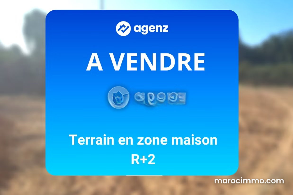 163 m² Serviced R+2 Plot for Sale in Aït Melloul — Ait Melloul