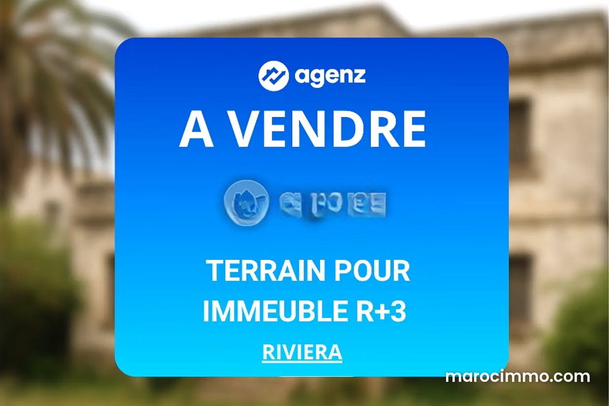 Land for sale 749 m² Riviera Casablanca