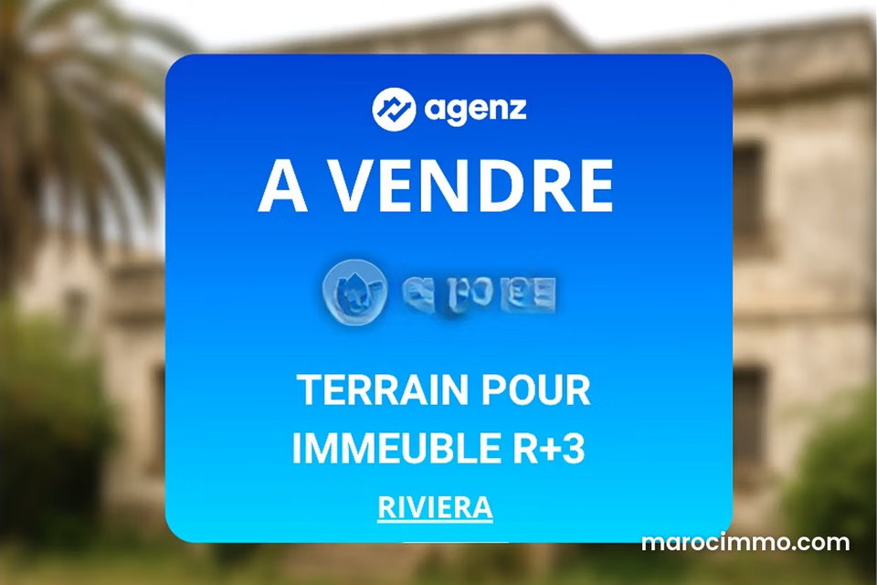 Land for sale 749 m² Riviera Casablanca