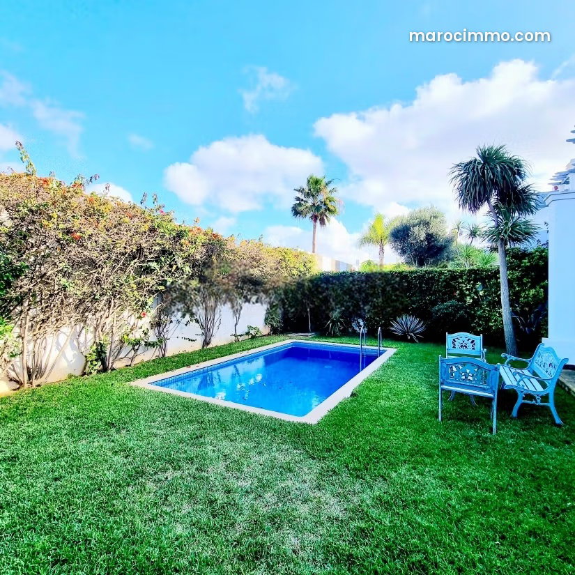 Furnished Villa with Pool, Aïn Diab, Casablanca, 4 Bedrooms — Casablanca