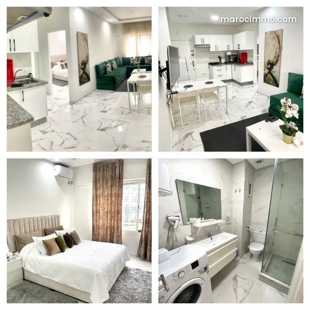 Ramadan 1 month 9000dh apartment 50m agdal av oqba — Rabat
