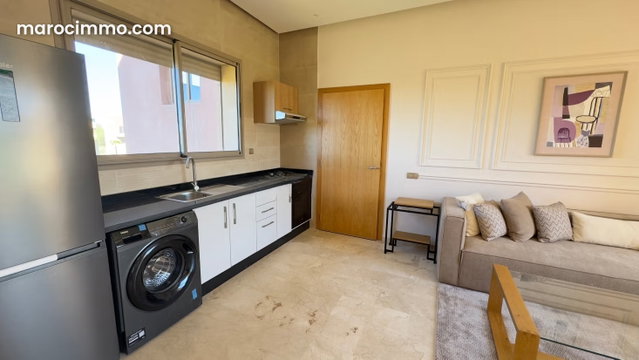 Vente appartement 1 chambre argan golf Marrakech piscine — 3