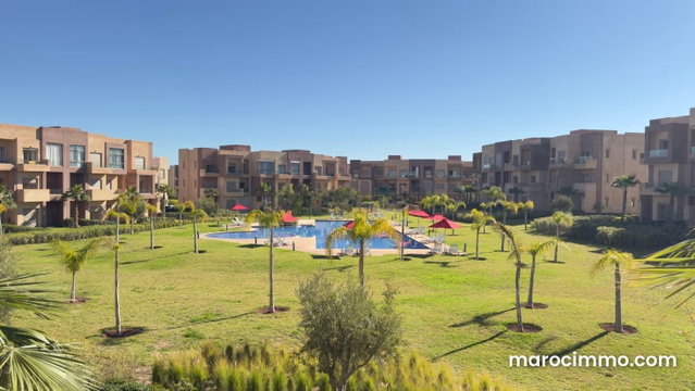 Vente appartement 1 chambre argan golf Marrakech piscine — 5