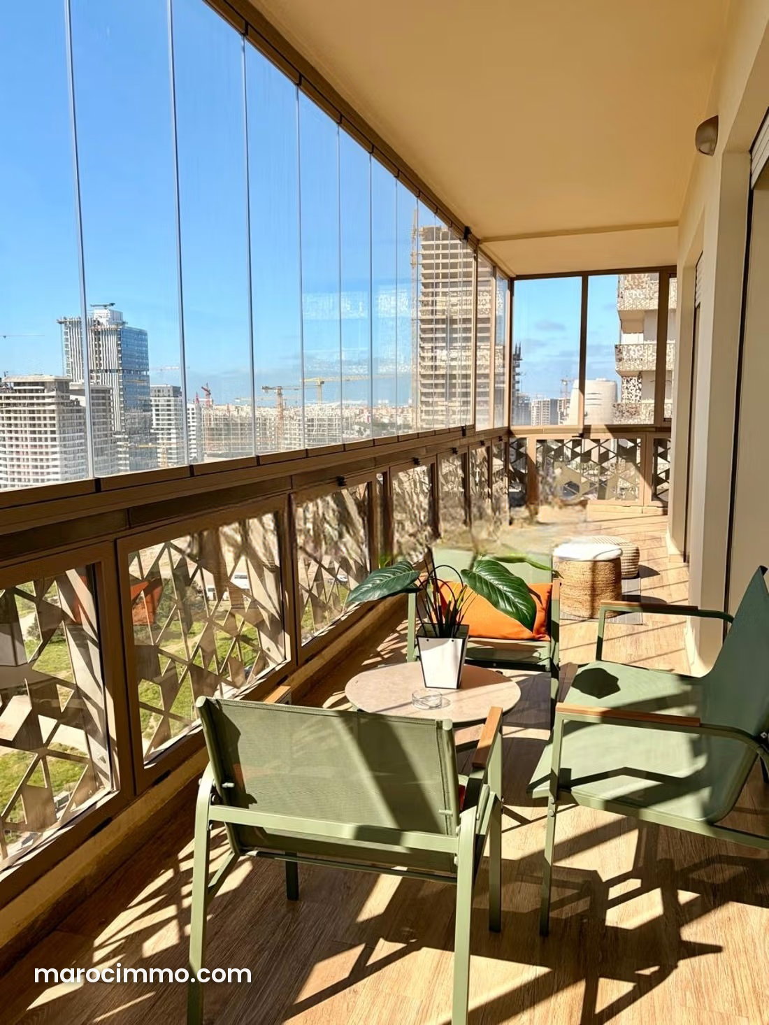 Appartement meublé 120 m², 1 chambre, Casablanca Finance City — Casablanca