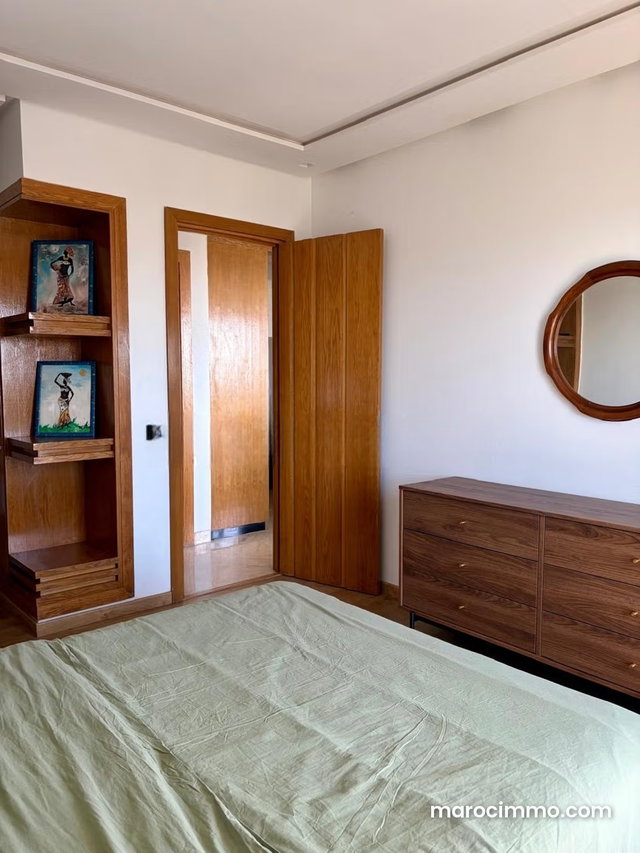 Appartement en location à Casablanca Finance City. Superficie 120 m². Bien meublé — 4