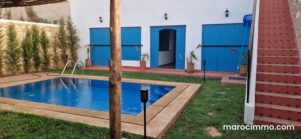 Maison bleue