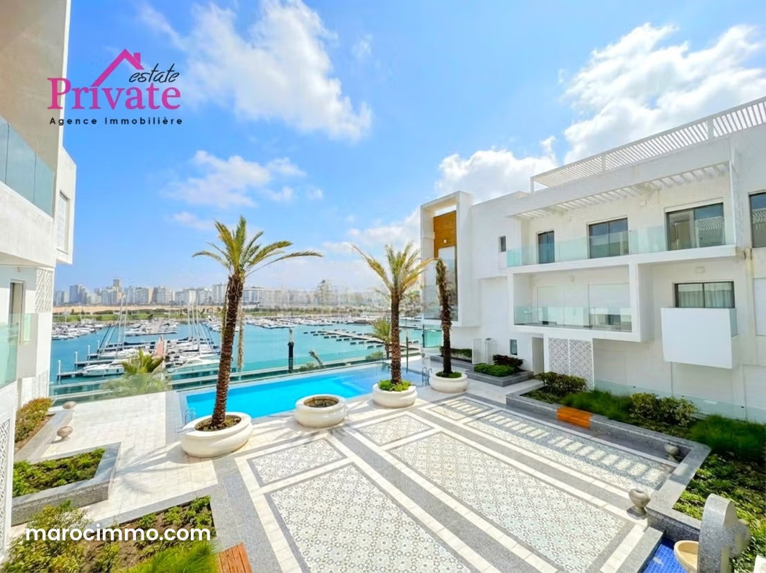 200 m² Apartment with Sea Views and Pool, De La Plage, Tangier — Tangier