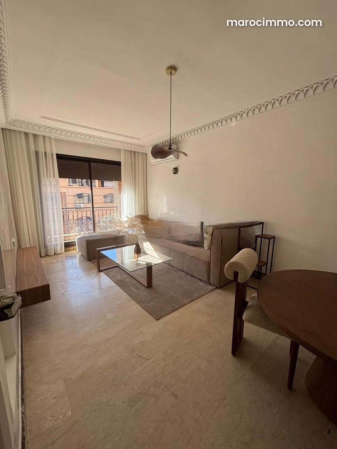 Appartement meublé avec terrasse à louer à Guéliz Marrakech — Marrakech