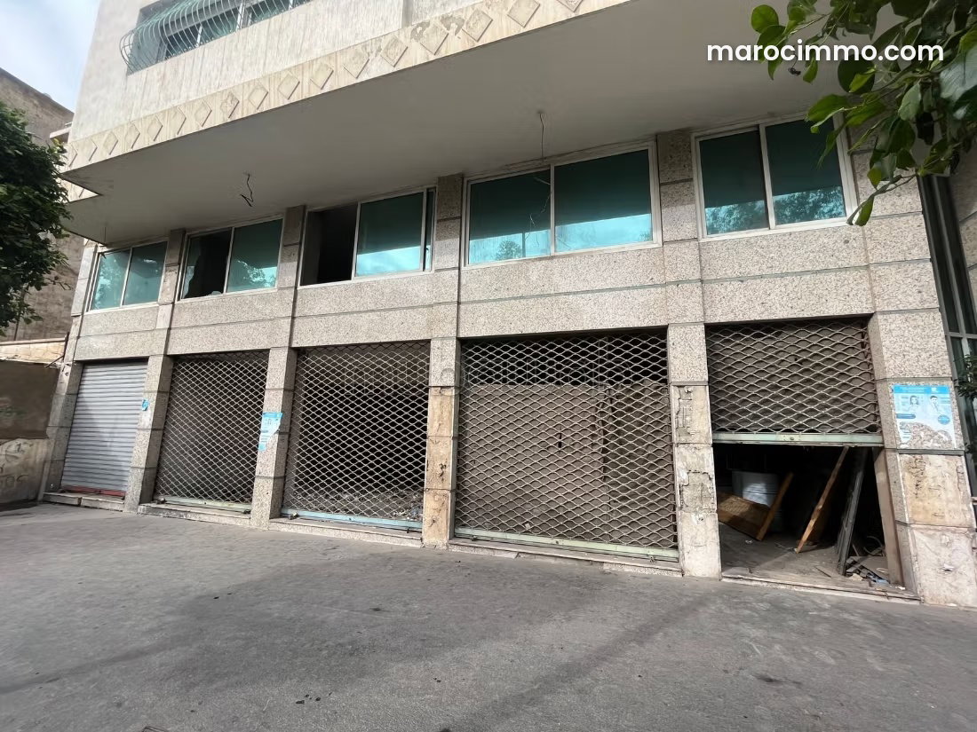 160 m² Commercial Premises in Casablanca’s Quartier des Hôpitaux — Casablanca