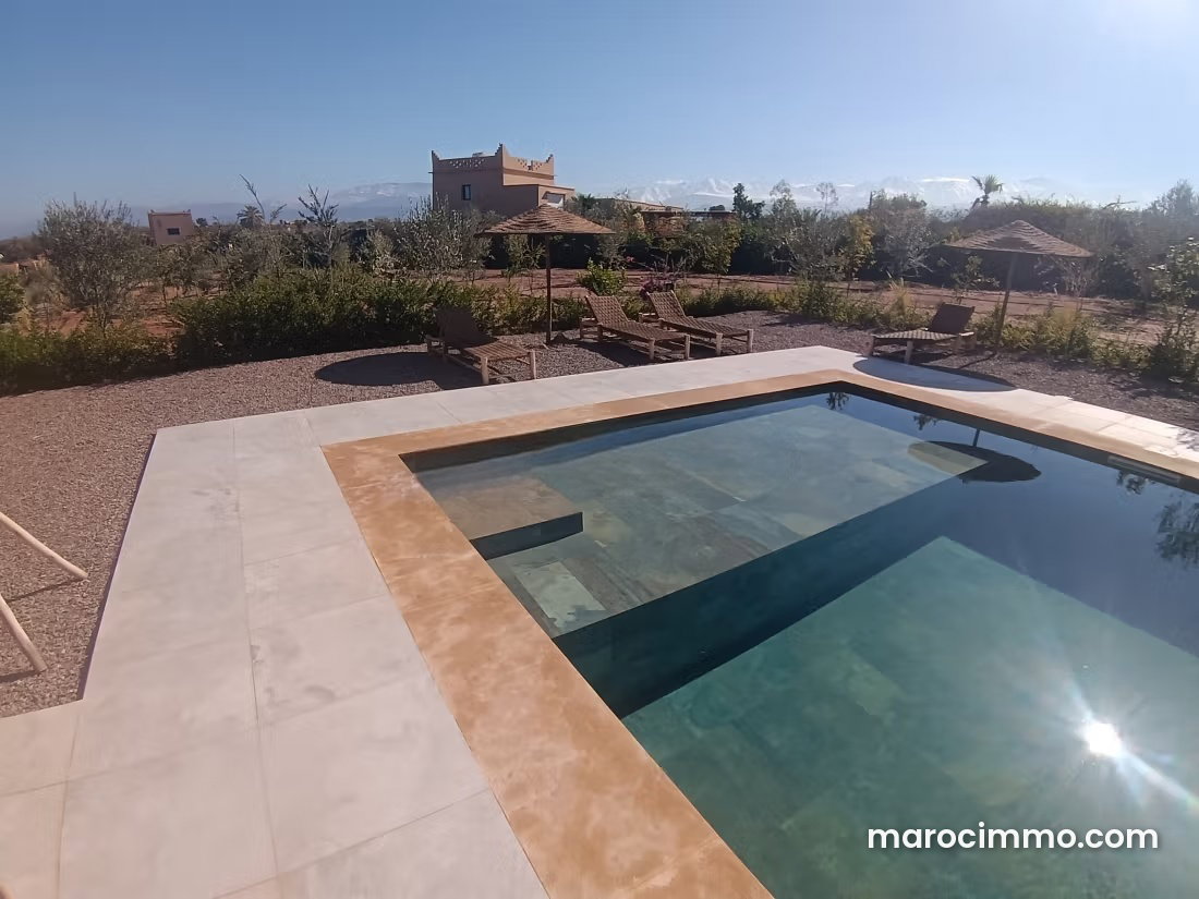 300 m² Villa with Swimming Pool and Mountain Views, Route d'Ourika, Marrakech — Marrakesh