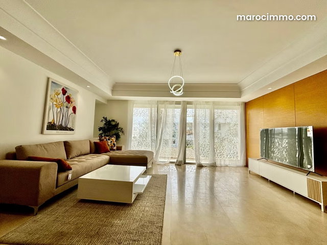 Bel appartement en location à Casablanca Finance City. 2 chambres agréables. Meublé — 4