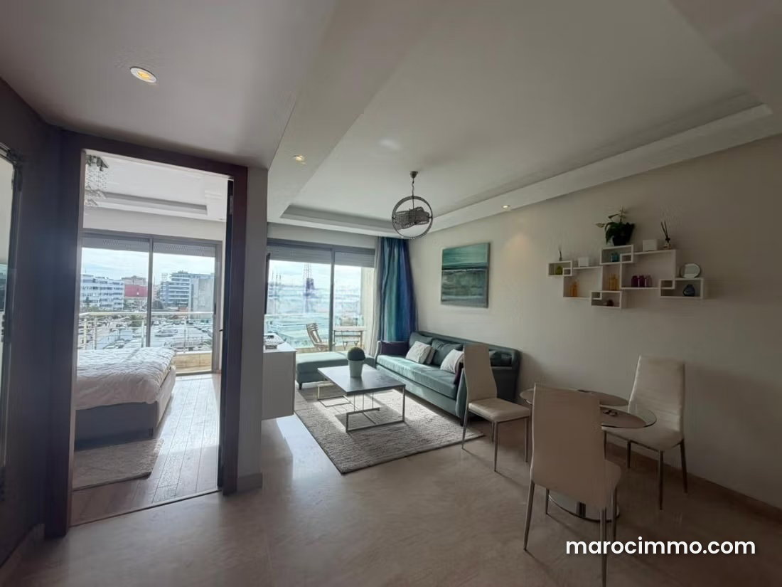 Furnished 50 sqm, 1-bedroom apartment in the Princesses district, Casablanca — Casablanca