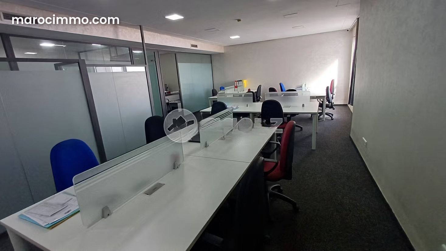 Furnished 64 m² Office in Casablanca's Quartier des Hôpitaux — Casablanca