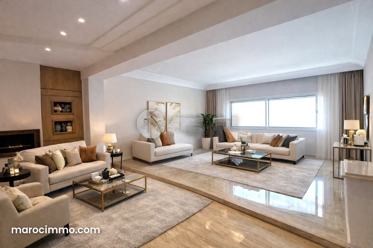 176 m² Apartment in Val Fleuri, Casablanca with Garage — Casablanca