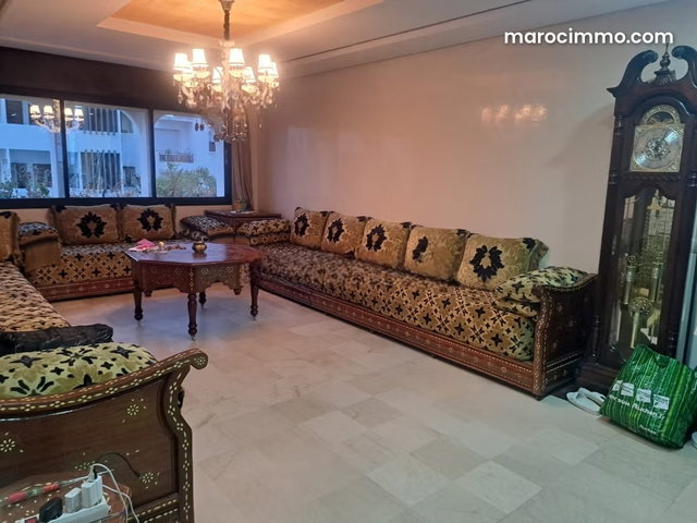 Furnished Apartment in a Quiet Location in Agdal — 3