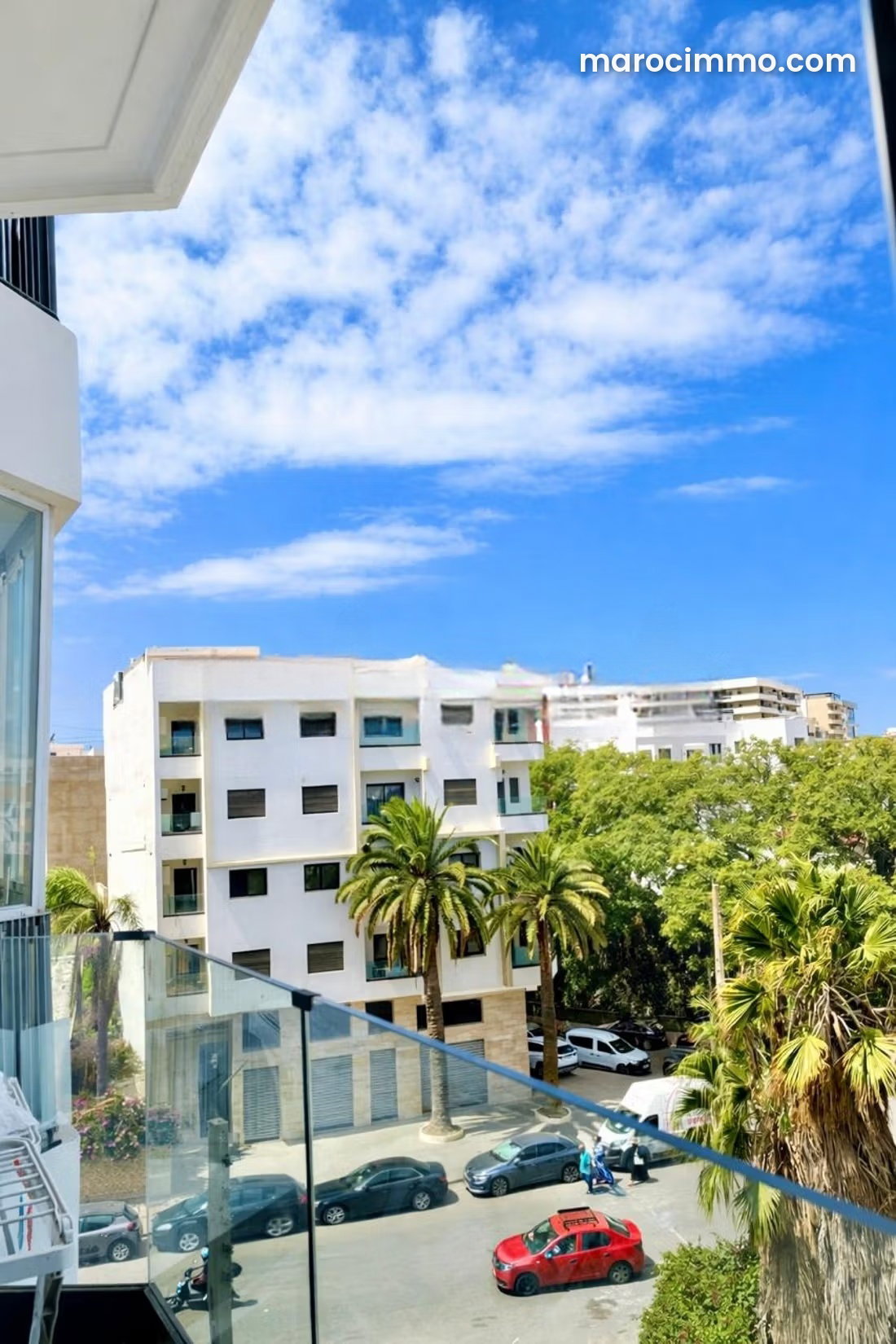 Furnished studio with terrace in Palmier, Casablanca — Casablanca