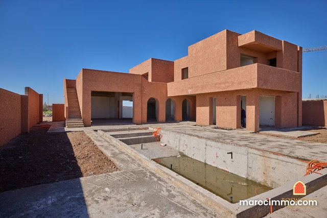 Villa de niveau supérieur à vendre sur la route Ourika Marrakech — 3