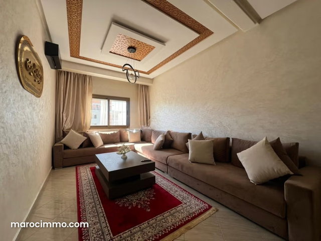 Joli F3 meublé Av Moulay Abdelaziz — 2