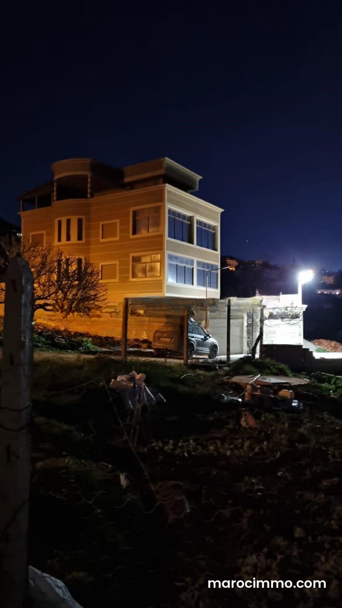 470 m² Villa with Sea and Mountain Views, Pool, Manar, Tangier — Tangier