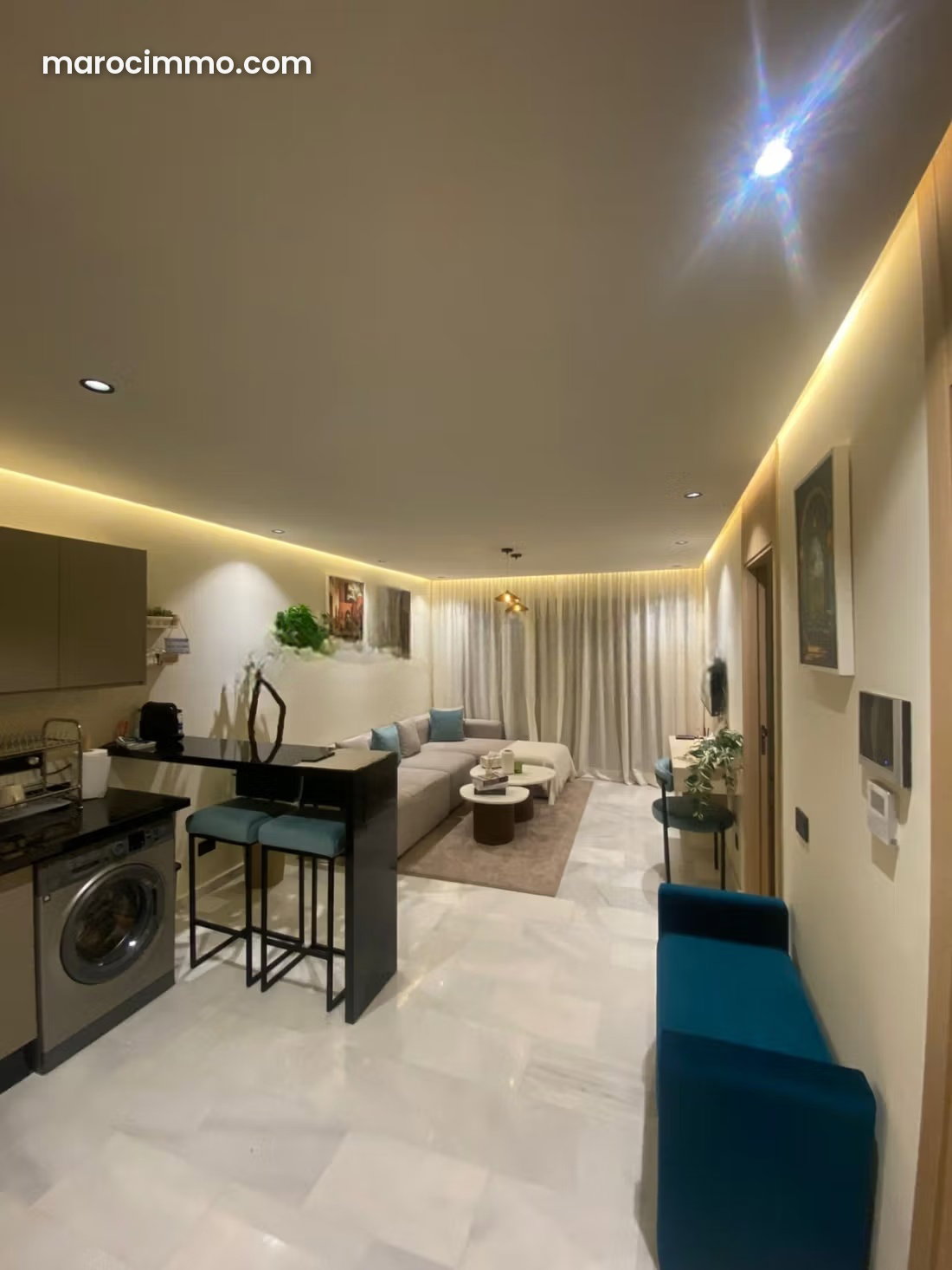 Furnished apartment for rent in Les Princesses, Casablanca — Casablanca