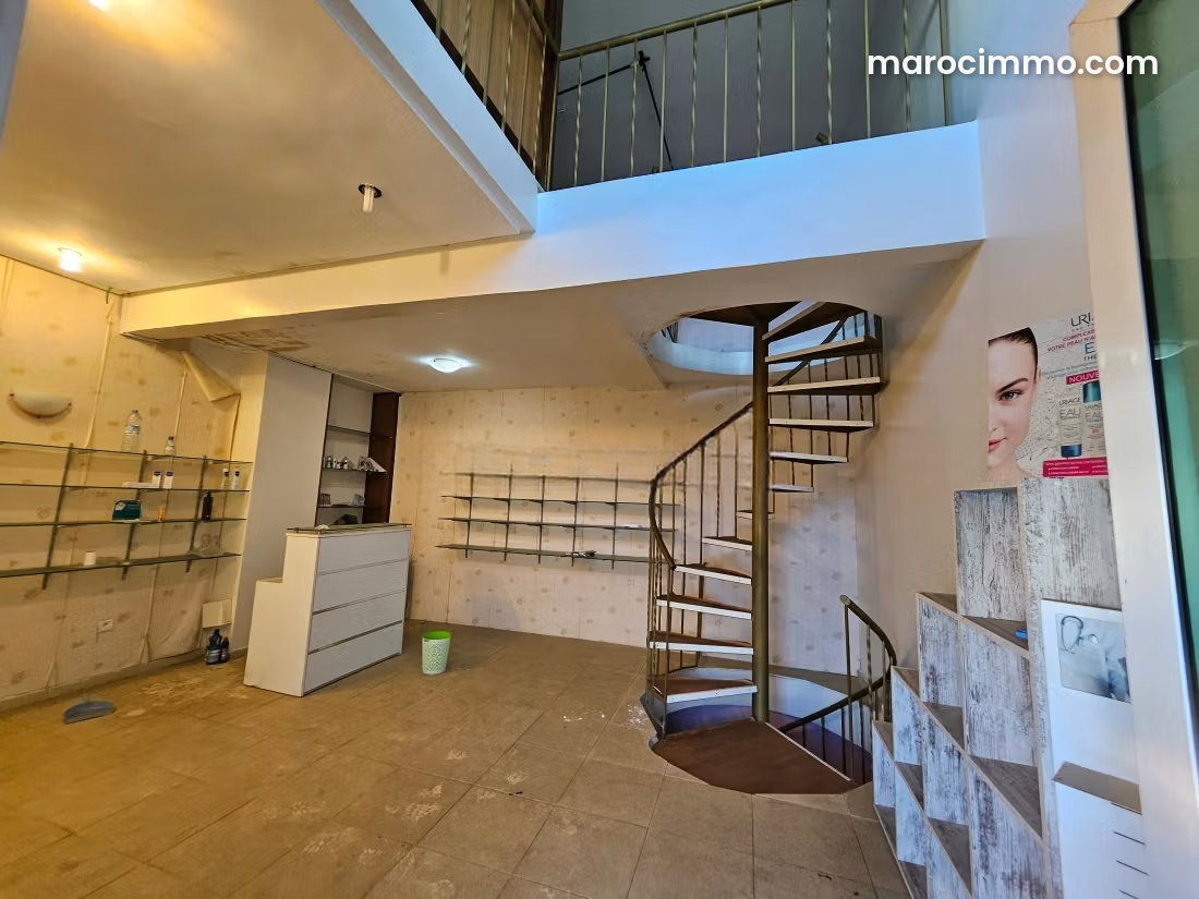 72 m² Commercial Premises, Hassan, Rabat, Near Main Thoroughfares — Rabat