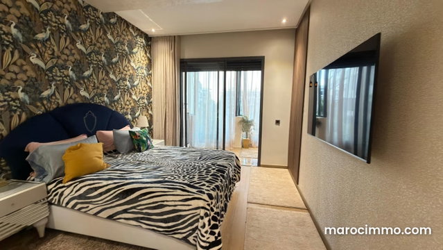 Superbe appartement à vendre à Dar Bouazza. 3 chambres agréables. Bien meublé — 5
