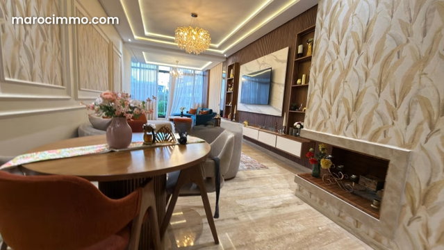 Superbe appartement à vendre à Dar Bouazza. 3 chambres agréables. Bien meublé — 4