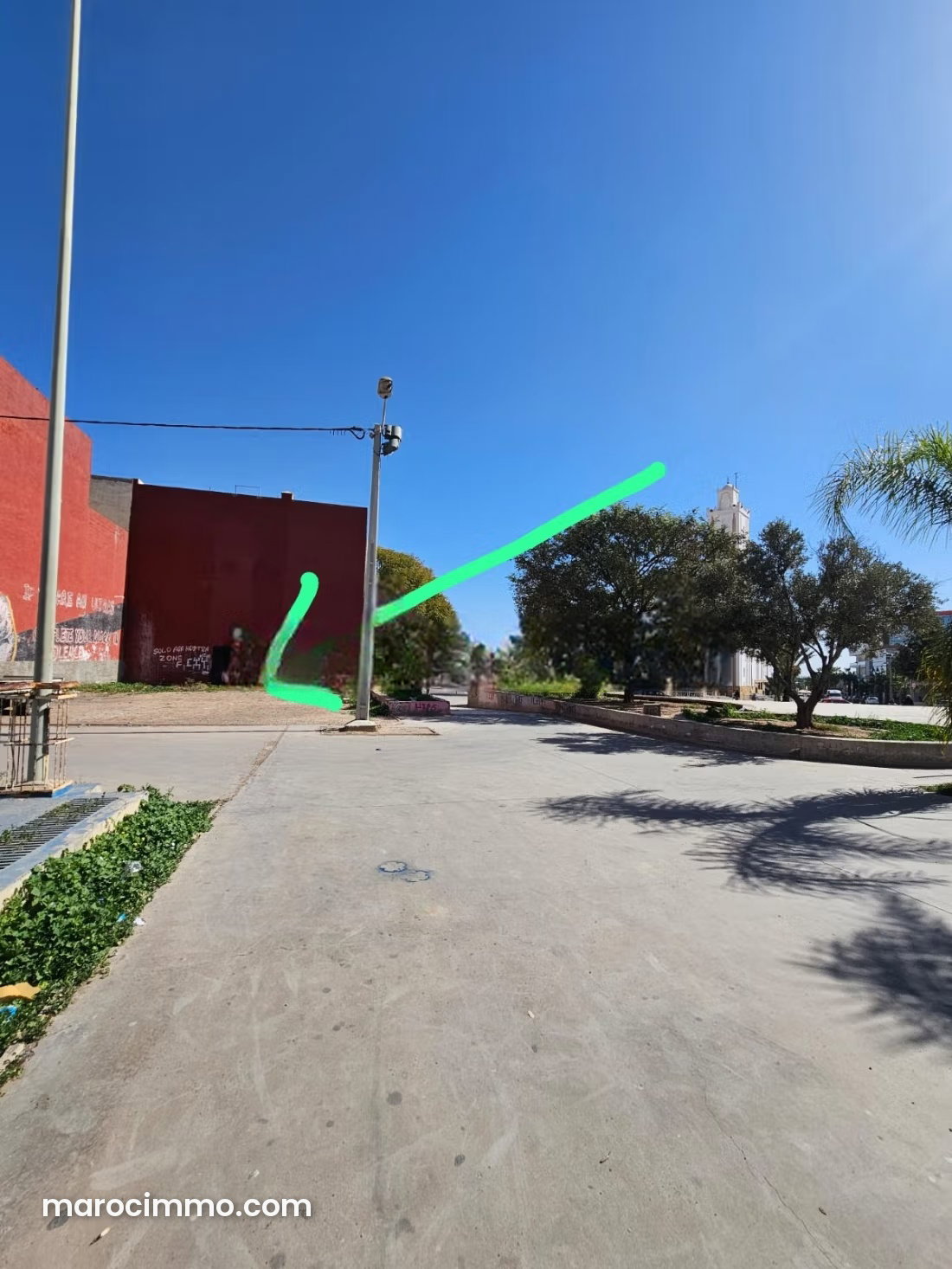 270 m² Plot of Land in Hay Dakhla, Agadir, Opposite Abu Bakr Mosque — Agadir