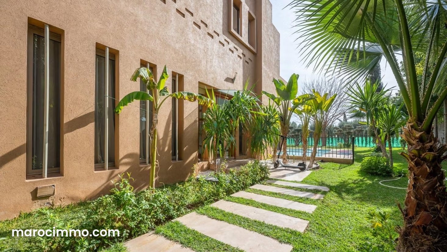 Villa 4 chambres, piscine et jardin arboré, Marrakech — Marrakesh