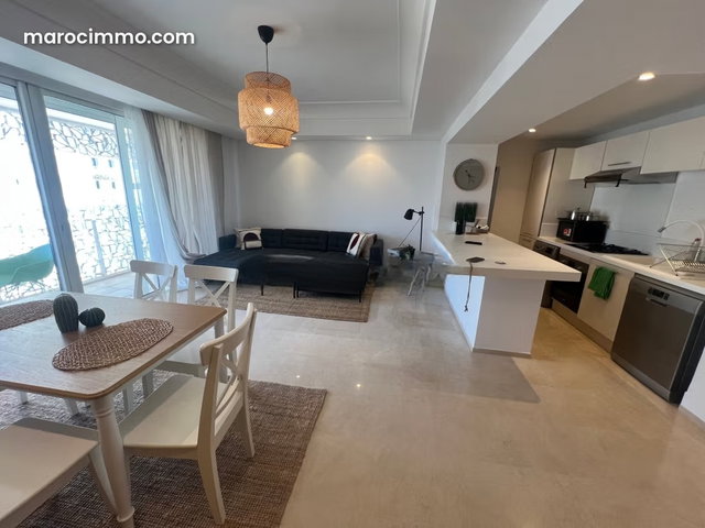 Bel appartement en location à Casablanca Finance City. 2 pièces. Meublé — 5