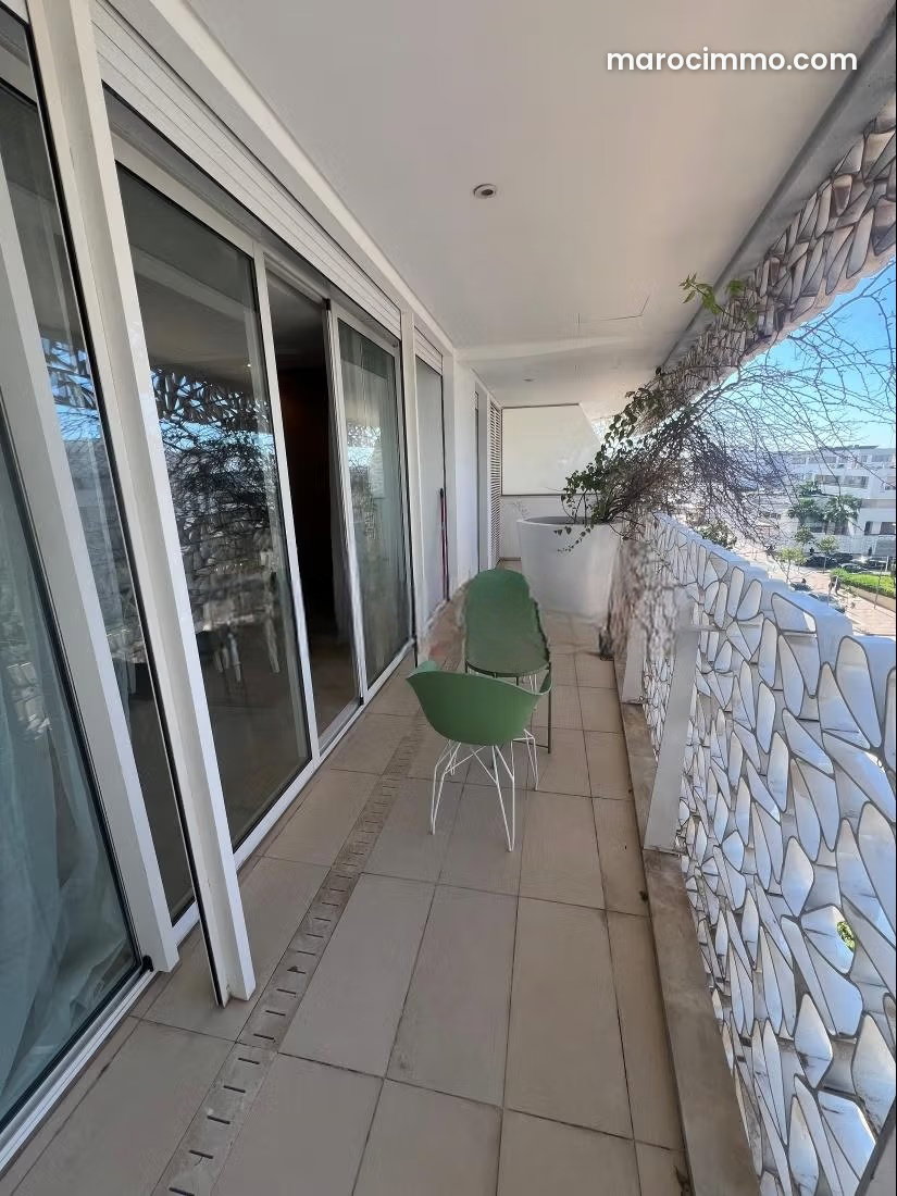 Furnished 60 sqm Apartment, Casablanca Finance City, Terrace View — Casablanca