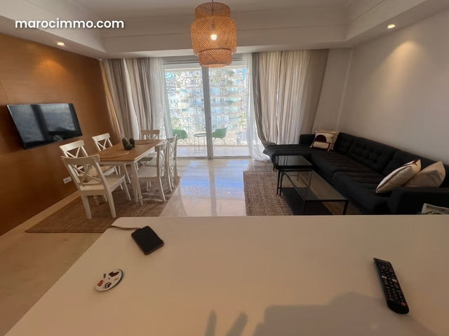 Bel appartement en location à Casablanca Finance City. 2 pièces. Meublé — 4