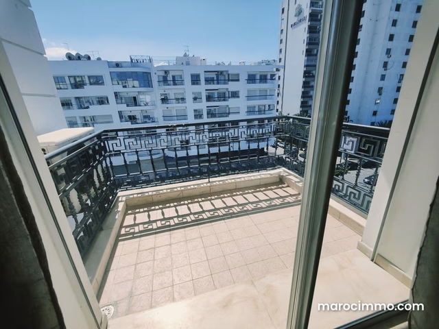 Superbe appartement à louer à Racine. 3 chambres — الدار البيضاء