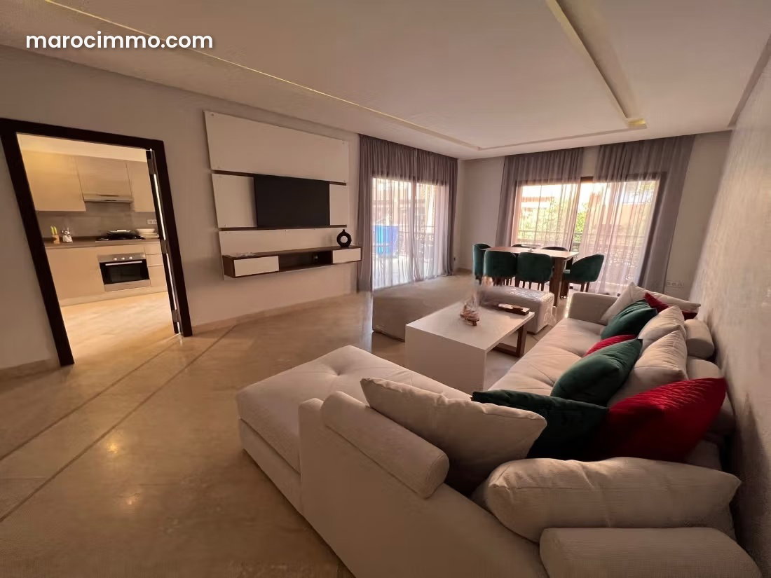 Appartement 154 m², terrasse et garage, Guéliz, Marrakech — Marrakech