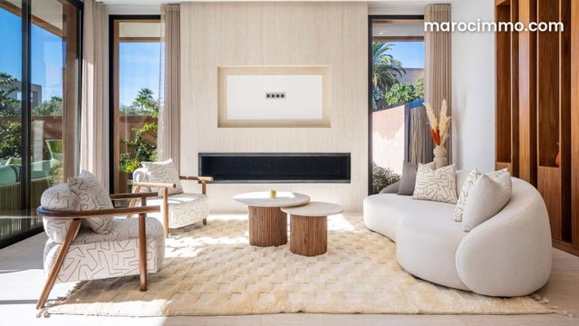 Villa moderne meublée 4 ch à louer Amelkis — 4