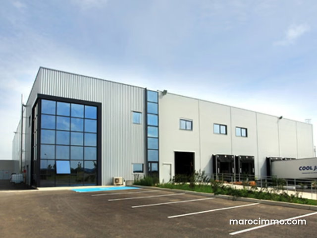 Entrepôt de stockage à l'air libre 5000m² Médiouna — 2