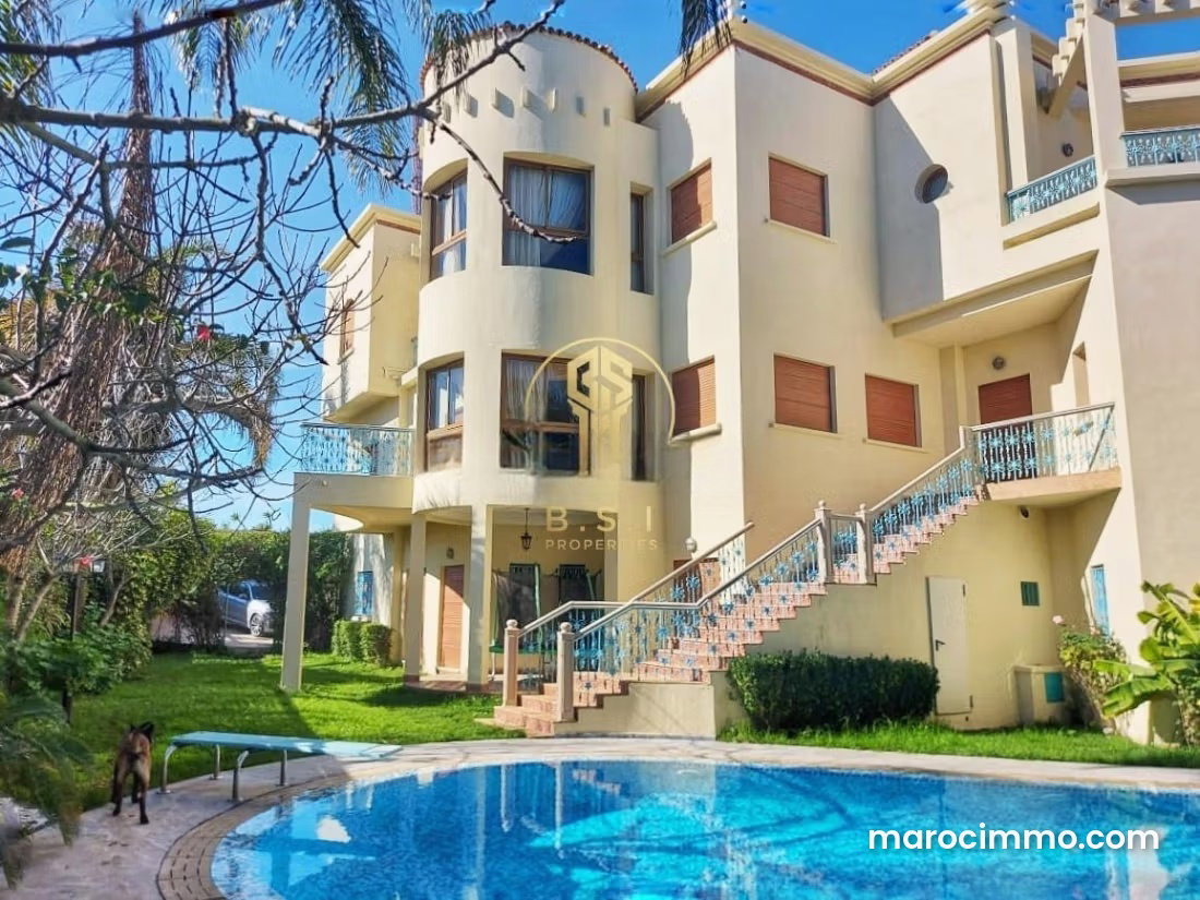 900 m² Villa with Pool and Elevator, Jbel Kbir, Tangier — Tangier