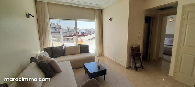 Très bel appartement en location à Gauthier. Surface totale 70 m². Meublé — 3