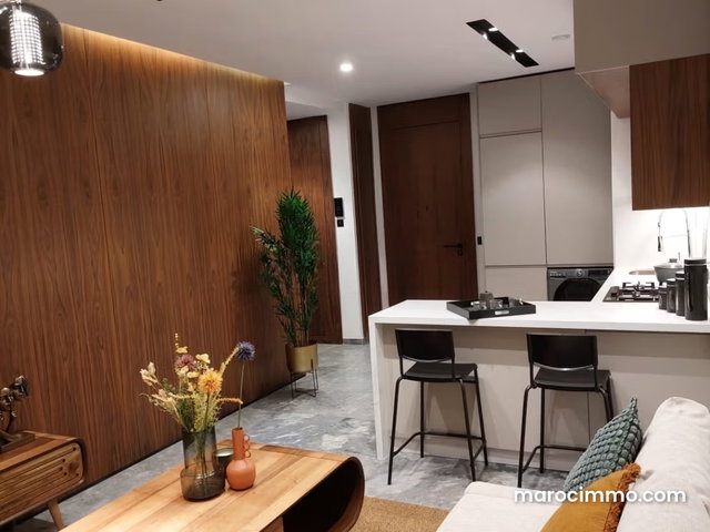 Très bel appartement en location à Casablanca Finance City. 2 pièces confortables. Meublé — 3