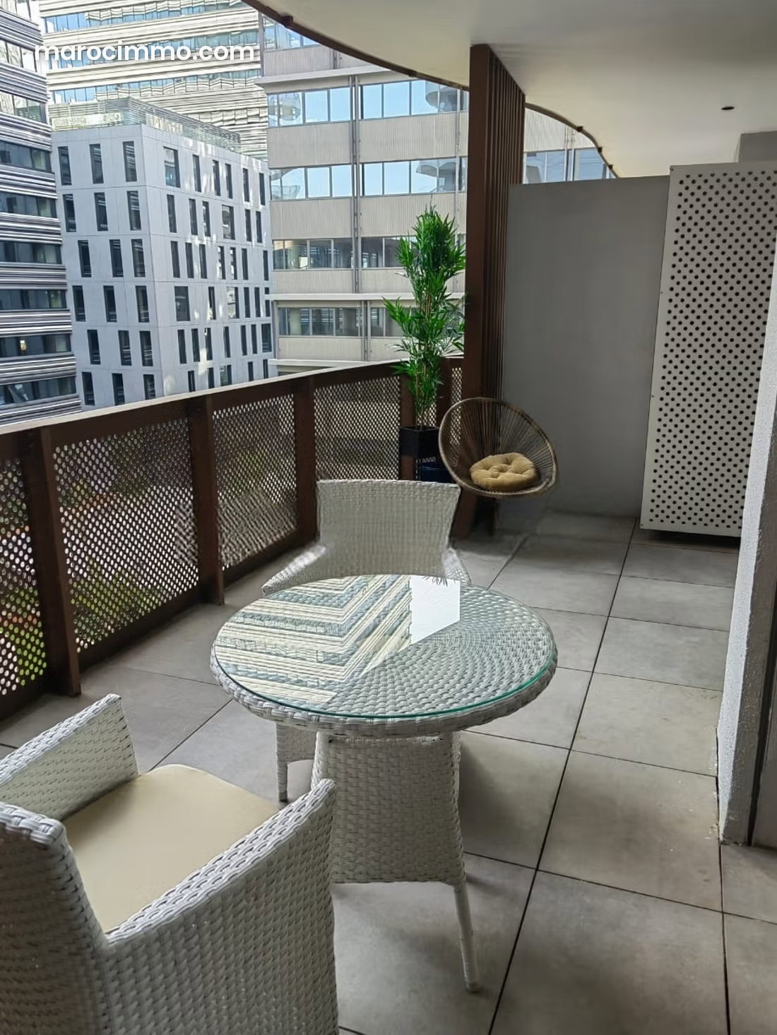 Appartement meublé à louer à Casablanca Finance City — Casablanca