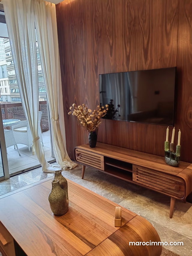 Très bel appartement en location à Casablanca Finance City. 2 pièces confortables. Meublé — 4
