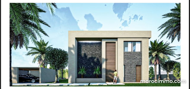 Villa 4 suites 1000m2 de terrain route d’amizmiz — 2