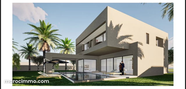 Villa 4 suites 1000m2 de terrain route d’amizmiz — Marrakech