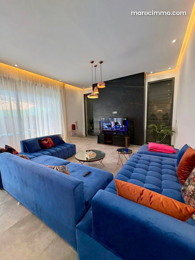 Villa 4 ch moderne neuve à louer LD Marrakech — 3