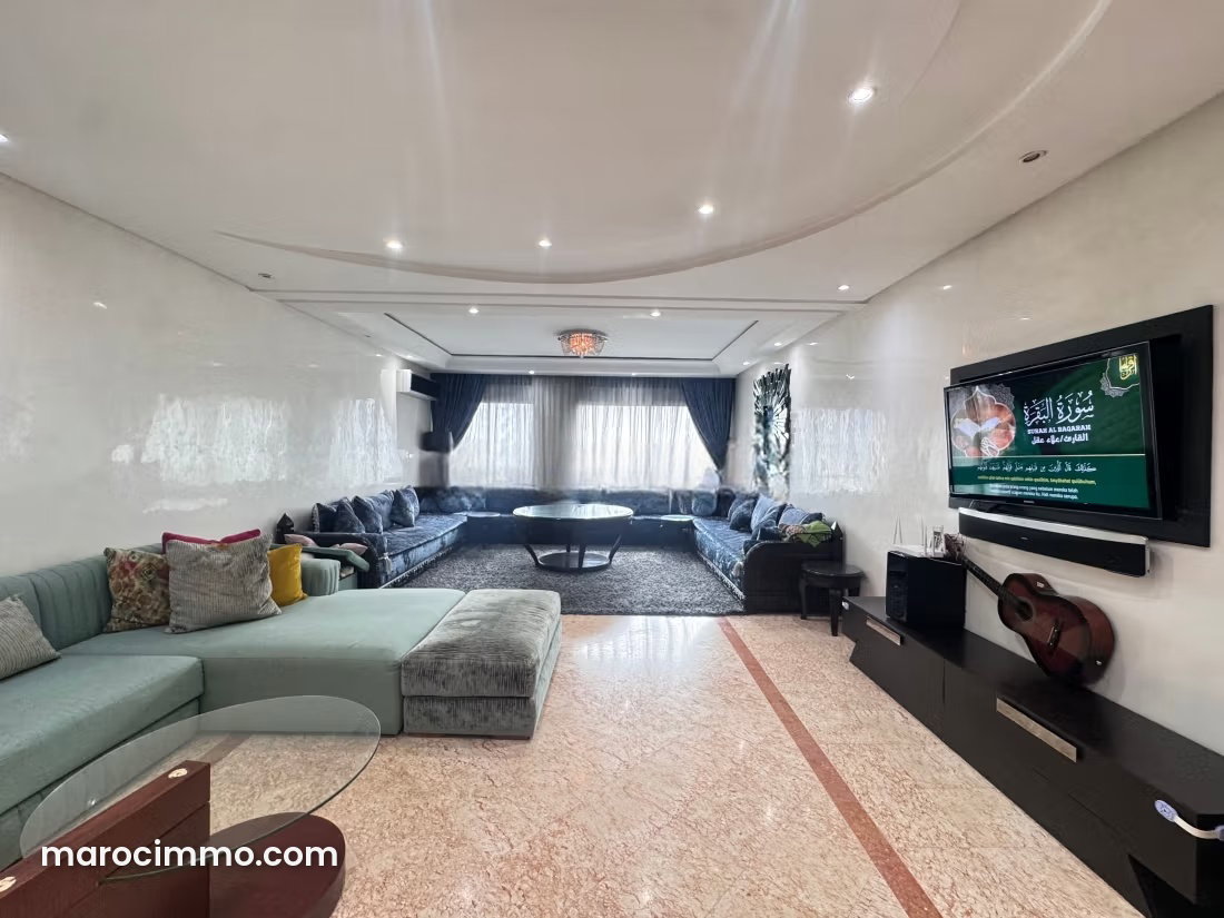 134 m² Apartment in Racine, Casablanca, with Terrace — Casablanca