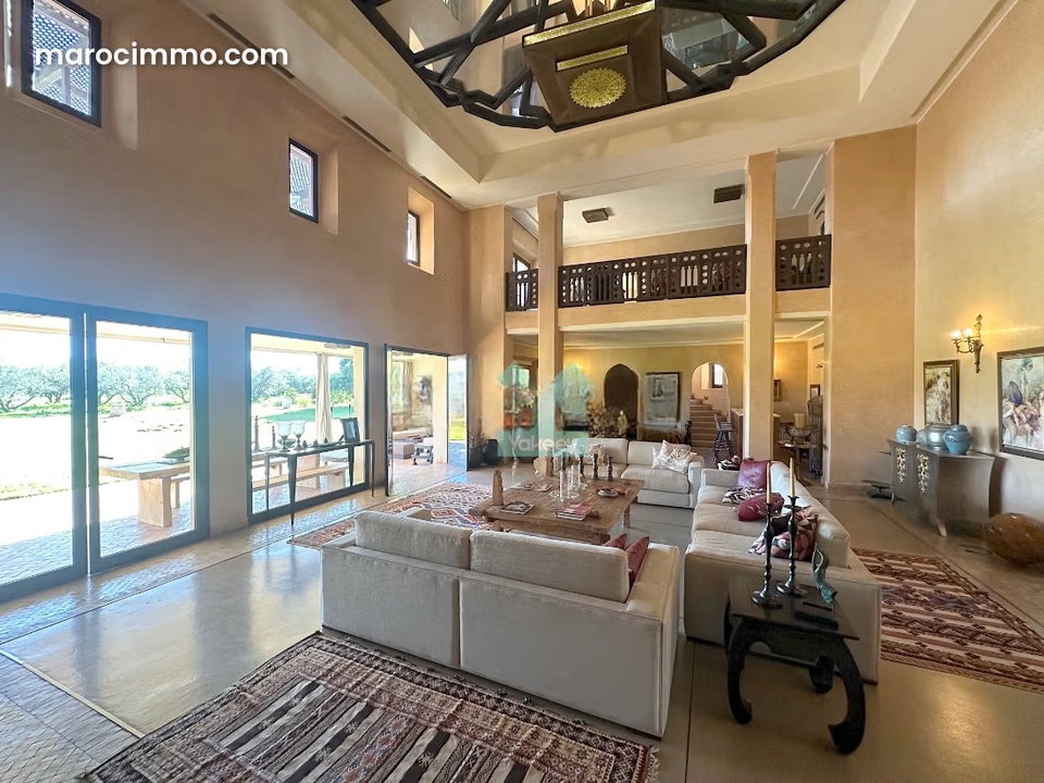 Superbe palais arabo andalous sur 1.25ha vue atlas