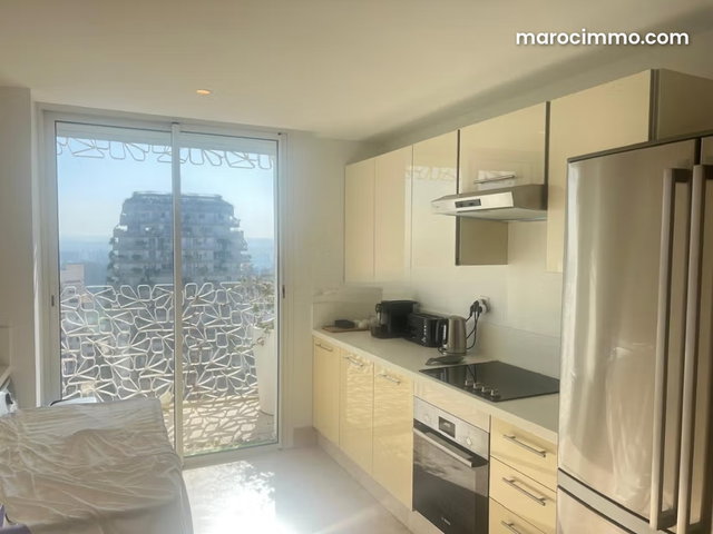 Appartement sans vis à vis au 13 eme étage casa finance city 2 chambres salon — 3